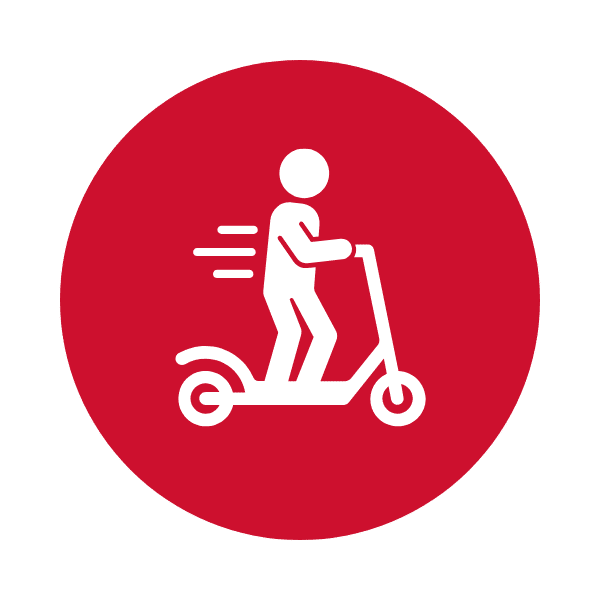 Mikromobilität Icon