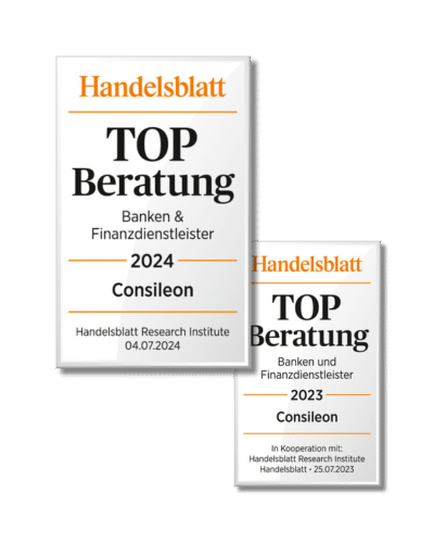 Handelsblatt Top Beratung Consileon 2024 & 2023