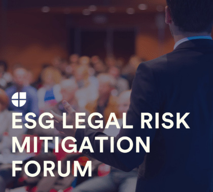 ESG Legal Risk Mitigation Forum